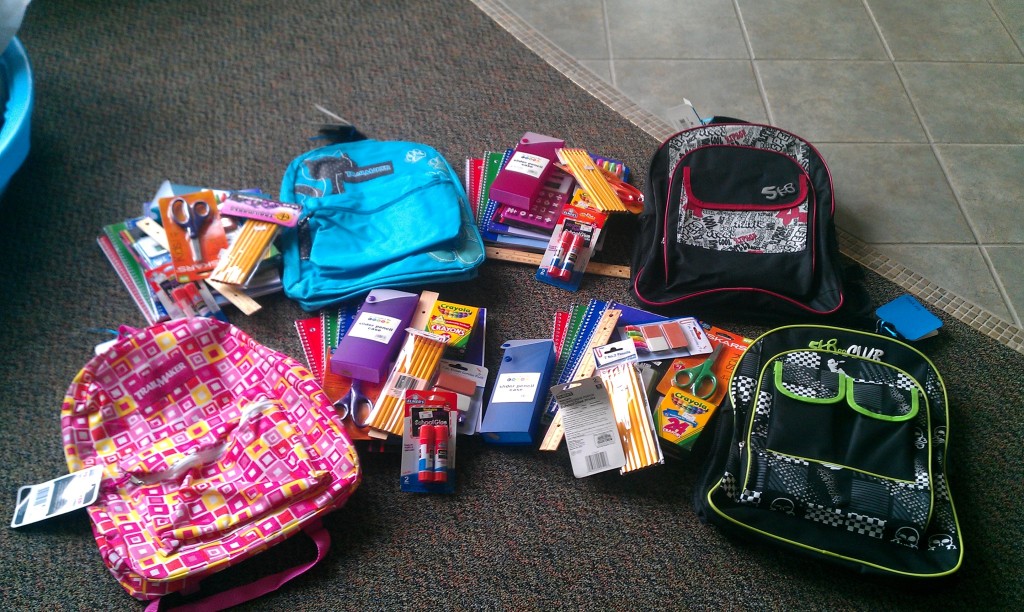 Girl Scouts Backpack Drive