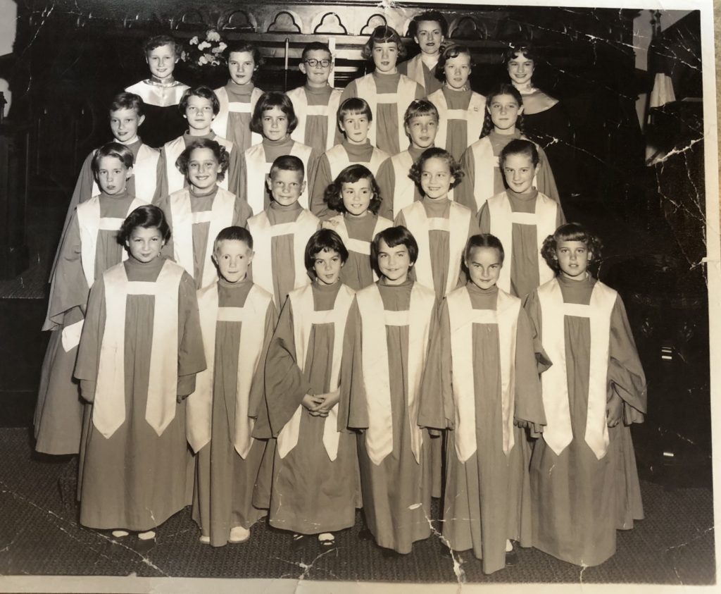 Junior Choir around 1950 - 1960