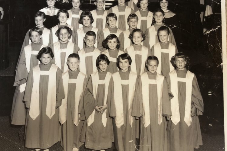 Junior Choir around 1950 - 1960